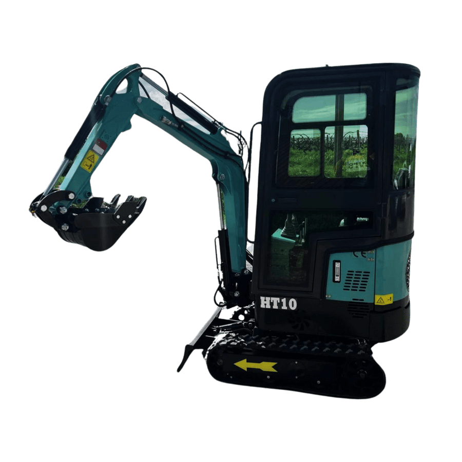 Mini-pelle HT10 avec cabine
