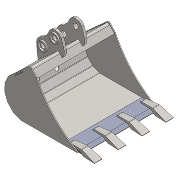 Godet 40 pour mini pelle