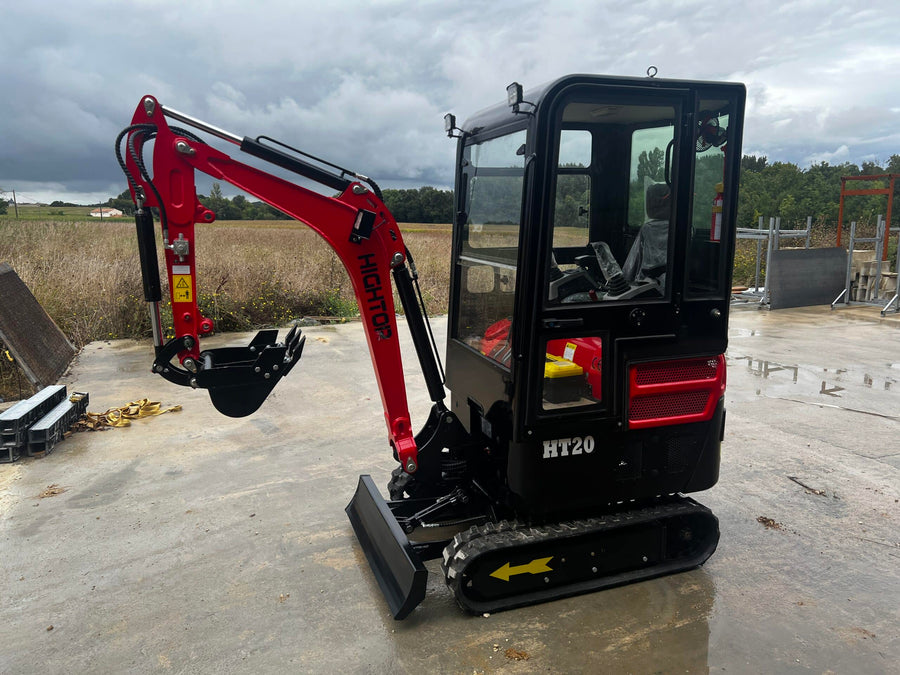 Mini-pelle HT20 – Cabine