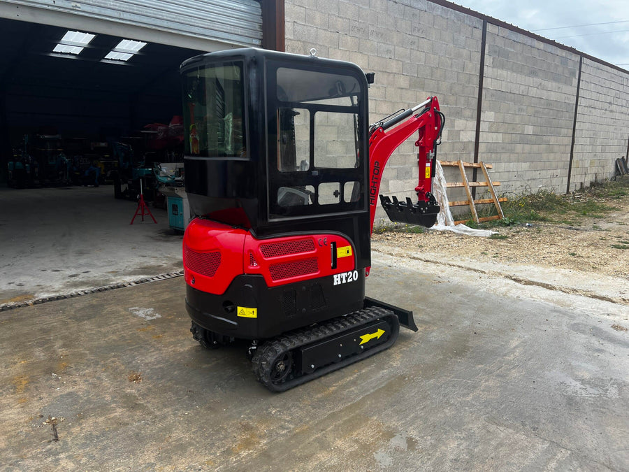 Mini-pelle HT20 – Cabine