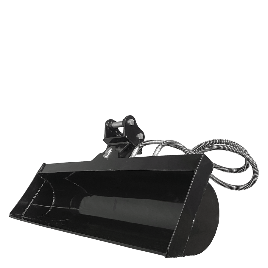 Mini Pelle Godet de curage orientable hydraulique 120 cm