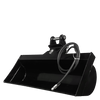Godet de curage orientable hydraulique 100 cm 2 Tonnes