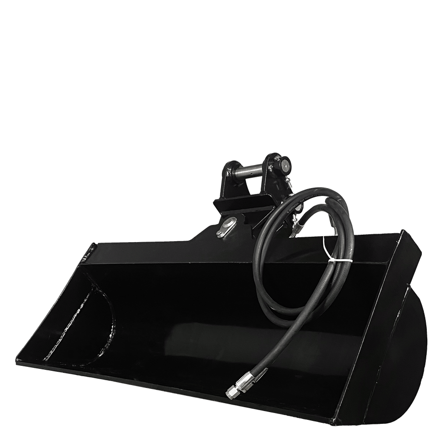 Godet de curage orientable hydraulique 100 cm 2 Tonnes