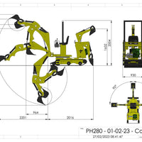 Tractopelle Phoenix 280